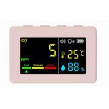 3-in-1 Portable Air Quality Meter, CO, Temperature and Humidity, Color Screen, Carbon Monoxide V1237-ZY-715-134