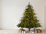Christabelle 2.3m 7.5ft Bellewood Fir Christmas Tree Pre Lit Multi Function LED Foot Pedal Powe 112_NATBF75