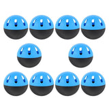 Hollow Perforated Eva Training Balls for Safe Baseball Practice 10Pcs V1366-AZ2-W-20239