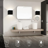 LED Wall Light Cube 12W Waterproof Outdoor Indoor Lighting Fixtures Cool V201-W12054410