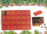 1008 Pieces Advent Calendar Jigsaw Puzzles, Christmas Hamper, Christmas Decoration, 24 Days V1189-LC-SD-00051