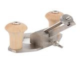 Router Plane with Depth Stop Base Hole Ergonomic Stainless Steel Router Plane Handheld Woodworking V1294-YM0901-3111240278511