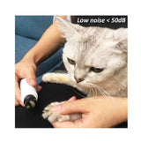 Pet Nail Grinder Dog Cat Electric Trimmer Turbo USB Rechargeable Claw Filer N9 V238-SUPDZ-33161850781776
