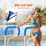 Pool Handrail, 32 x 23 inch Pool Railing, Stainless Steel with Base Plate for Indoor/Outdoor V952-BXGYCFSDDB32ODJT3V0