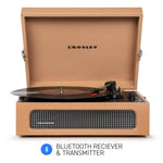 CROSLEY Crosley Voyager Tan - Bluetooth Portable Turntable V177-IW-CRIW8017B-TA4