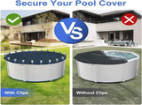 Pool Cover Clips for Above Ground Pools, 30 Pcs 4.7 Inch Stainless Steel, Windproof Clips with V1259-DP01-A-3721