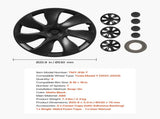 Hubcaps Wheel Covers for 2021-2024 Tesla Model Y, 19 Inch Set of 4 Wheel Rim Cover Hubcaps OEM Style V952-ZYLGGYGH4JTTCEXU9001V0