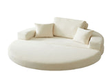Multifunctional Round convertible Sofa Bed - Beige V1316-W2353P426564