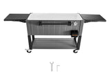 75.7L Rolling Ice Chest, Hold up to 50 Bottles / 110 Cans, Portable Patio Party Bar Drink Cooler V952-HWLQTCDZJHSHPA24Z001V0