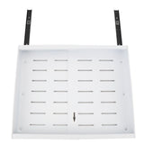 Expandable Pull Out Cabinet Organizer Adhesive Kitchen Carbon Steel Metal Slide Out Drawers White V1294-YM0901-3118240204211
