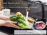 Multifunctional Drain Basket with Spout, Kitchen Strainer Drainage Basket Funnel for Food, Kitchen V1192-AZ-W-15007