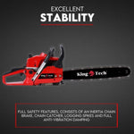 Commercial Petrol Chainsaw 22" Bar Tree Pruning Top Handle Chain Saw V379-22CHAINSAW0001