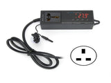 Digital Temperature Controller Thermostat for Reptile Incubator Greenhouse AquariumUK Plug 220V V1294-YM0901-3111200269213