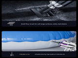 Silver and Purple 4-in-1 Cordless Handheld Vacuum Cleaner - Powerful 16KPa Suction with Brushless V888-ELOSUNG36037