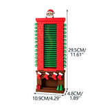 24-Day Santa Chimney Christmas Advent Calendar 2026 Kids, Mechanical Reusable Advent Calendar with V1192-AZ-W-35167