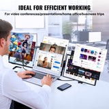 VEVOR Laptop Screen Extender 14" HD 1080P Portable Monitor for 13"-17" Laptop V952-BXSDNXSQ14YCAKI6CV3