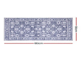 Artiss Hallway Runner Rug 80x180cm Soft Velvet Washable Modern Kitchen Mat FLR-2133-80X180-GR