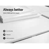 Artiss Bookshelf Set of 3 - VENA White FURNI-BOOK-3PC