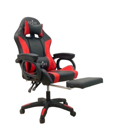 Spire ONYX LED, Bluetooth, Massage Gaming Chair Red/Black V183-815ER