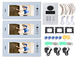 Video Doorbell System 1080P Night Vision Card Swiping 7 Inch Color Screen Wired Intercom Video V1294-YM0901-3114240047812