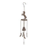 Rust Bell w Rearing Horse 77cm V637-06843HRS