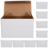 Sturdy White Paper Storage Box - Multi-Grid Design for Moving 10Pcs V1369-AZ3-W-22517
