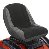 Tractor Seat Cover Black Lightweight Dust-Proof Mesh and Oxford Cloth V1366-AZ2-W-14049