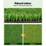 Prime Turf Artificial Grass 2mx10m 10mm Synthetic Fake Lawn Turf Plant Plastic Olive AR-GRASS-10-210M-OL