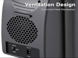 6L Car Refrigerator Cooler & Warmer, Portable Electric Cooler for Travel,12V Mini Fridge with Cup V1107-CS-FNECN32