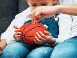 2-Pack Sports Banks with Basketball and Soccer Design Money Storage Jars V1369-AZ3-W-19361