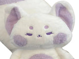 Fox Doll Cute Style Soft Plush Material Stuffed Cartoon Animal Toy for Kids Birthday Present Purple V1294-YM0512-3117220256012