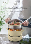 BEAR Multifunction Cooking Pot Hot Pot DHG-B25Z1 V581-6940971218643