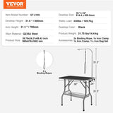 Pet Grooming Table Arm with Clamp, 915 x 610mm Dog Grooming Station, Foldable Pets Grooming Stand V952-ZDMRZ36INCH0NADPDV0