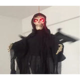 Hanging Bat Ghost Mixed Voice Control Lightening Eyes Screaming Moving Trick or Treat Party Hanging V1294-YM0717-10122798