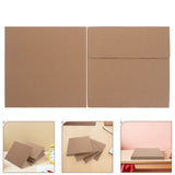 Robust Khaki Paper Box for Shipping Vinyl Records and Books 10Pcs V1192-AZ-W-32975
