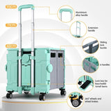 Emajin Shopping Trolley Cart 75L Foldable Green ST-75L-PLA-GR