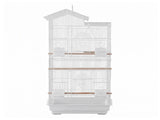 i.Pet 100cm Bird Cage Aviary Parrot Budgie White PET-BIRDCAGE-H100-WH