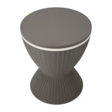 Taupe Ice Bucket Table V264-OTF-537PP-LGR-NA-1