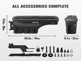Truck Bed Storage Lockable Swing Case with Password Padlock, 6.6 Gal/25 L ABS Wheel Well Tool V952-KCLJGFORDF150N5OTV0