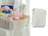 Cotton Rope Storage Basket Hand Knitting Nordic Style Desktop Storage Organizer for Key Snacks V1294-YM0626-3117220295112