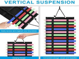 Drumstick Wall Mount Holder Foldable Felt Storage Organizer Saves Space Holds 8kg For Music Studios V1369-AZ3-W-14138
