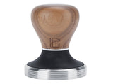58mm Stainless Steel Flat Coffee Tamper Powder Pressed Hammer with Height Adjustable Wooden V1294-YM0901-3118200176412