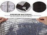 Aluminum Foil Insulation Shade Net Sunshade Cover Sun Shade Sail for Lawns Gardens Swimming Pools V1294-YM0715-211001YF33-6