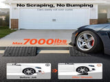 Driveway Curb Ramp, 3.175 Tons Load Capacity, 17.8 cm Rise Height Heavy Duty Curbside Bridge Ramp V952-SJDLYPD20207V3IGL001V0