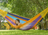 Outdoor undercover cotton Mayan Legacy hammock King size Alegra V97-TKALEGRA
