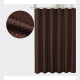 Shower Curtain Or Liner Fabric, Soft Hotel Quality Cloth Shower Liner, Light-Weight & Machine V1366-AZ2-W-12716