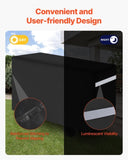 VEVOR 66 inch Grill Cover Heavy Duty BBQ Gas Grill Cover Outdoor Waterproof V952-PJPDSKLZZPDS45DSGV0