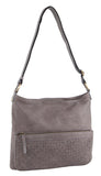 3Pc Set Pierre Cardin Womens Woven Leather Backpack Cross-Body Bags - Sky Blue V563-PC-SBLUE-3X