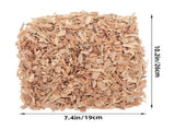 Hickory Wood Chips for BBQ and Grilling, Perfect for Home Use, Adds Rich Smoky Flavor, 1 Bag V1192-AZ-W-32548