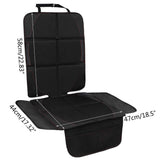 Auto Seat Cover Children Safety Seat Anti-Slip Anti-Scratch Mat Pads Waterproof Car Seat Protector V1192-AZ-W-23516